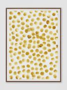 <p>米尔科&middot;巴泽吉亚，<em>decumposiziun II</em>，2023，纸本鼠李浆果墨水，35 x 25 cm（带框）</p>
