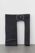 <p>Miao Miao, <em>Beginning</em>, 2023, plastic, foaming powder, acrylic, steel wire, metal rail, 182 x 147 x 19 cm</p>
