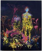 <p isrender="true">高嫣，<em isrender="true">untitled</em>，2017，亚麻布上蛋彩油画，240 x 200 cm</p>
