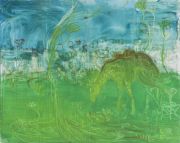 <p isrender="true">高嫣，<em isrender="true">when I thought everyone was watching out for me</em>，2018，布面蛋彩蜡笔油画，190 x 240 cm</p>
