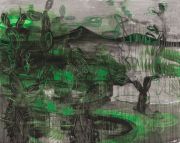 <p isrender="true">高嫣，<em isrender="true">sixteen ways to turn a corner</em>，2019，布面蛋彩蜡笔油画，190 x 240 cm</p>
