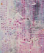 <p>高嫣，<em>untitled</em>，2019，布面蛋彩油画，水粉，蜡笔，240 x 200 cm</p>

