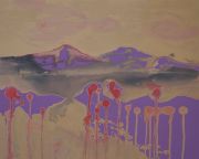 <p>Rebekka Steiger, <em>untitled</em>, 2020, tempera, ink and oil on canvas, 80 x 100 cm</p>
