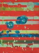 <p>高嫣，<em>untitled</em>，2020，纸上水墨蛋彩画，75.5 x 56 cm</p>
