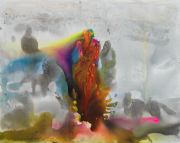 <p>Rebekka Steiger, <em>Ichor</em>, 2023, acrylic ink on canvas, 160 x 200 cm</p>
