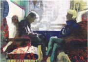 <p isrender="true">高嫣，<em isrender="true">untitled</em>，2015，棉布上油画，100 x 140 cm</p>
