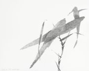 <p>Shan Fan,<em> Painting Slowness (Malerei der Langsamkeit) 15 Hours</em>,&nbsp;2016, pencil on canvas, 80 &times; 100 cm</p>
