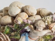 <p>Shan Fan, <em>Natur-Kultur&nbsp;</em>(detail),&nbsp;2012, porcelain, natural stones, 40 x 40 x 20 cm</p>

