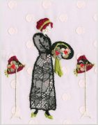 <p>Tobias Kaspar,&nbsp;<em>Hat Fitting (Woman in Lace Coat),</em> 2025, Inkjet print on Hahnem&uuml;hle Photo Rag Ultra Smooth Paper (100% cotton) in artist's frame, unique work, available in: 201.5 x 155 cm,&nbsp;110 x 130 cm,&nbsp;35 x 45.5 cm</p>
