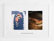 <p>Tobias Kaspar,&nbsp;<em>After an accident, I decided to start anew.,</em> 2025, inkjet print, mattboard with silkscreen print, artist's frame, unique work, 60 x 80 cm</p>
