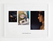 <p>Tobias Kaspar,&nbsp;<em>By then, it was already 1:30 a.m.,</em> 2025, inkjet print, mattboard with silkscreen print, artist's frame, unique work, 60 x 80 cm</p>
