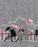 <p>Tobias Kaspar, <em>Jockey (grey, pink)</em>, 2019, 1/3, c-print, mounting on acrylic board, white wooden frame, 200 x 160 cm (photo); 207 x 163.5 x 5 cm (framed), edition of 2 + 1 AP</p>
