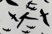 <p>Tobias Kaspar, <em>Raven </em>(detail), 2019, 1/2, wool, cotton, 140 x 180 cm, edition of 2 + 1 AP</p>
