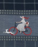 <p>Tobias Kaspar, <em>The Bike Ride</em>, 2019, 1/2, ultra giclee, mounting on acrylic board, white wooden frame, 200 x 160 cm (photo); 205 x 165 x 5 cm (framed), edition of 2 + 1 AP</p>

