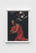 <p>Tobias Kaspar, <em>The Inspiration of Saint Matthew</em>, 2024, c-print in artist's frame, 40.6 x 30.5 cm (photo), 44 x 34 x 3 cm (framed)</p>
