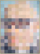<p>乌尔斯&middot;吕蒂，<em>Selfportrait "LONTANO IL REALE TEMPO UMANO", 4</em>，2023，布面丙烯，200 x 150 x 7 cm</p>
