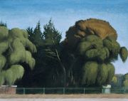 <p isrender="true">王兴伟，<em isrender="true">电影博物馆里的大树</em>，2010，布面油画，120 x 150 cm</p>
