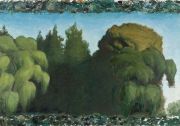 <p isrender="true">王兴伟，<em isrender="true">电影博物馆里的大树 No. 2</em>，2011，布面油画，105 x 150 cm</p>

