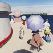 <p isrender="true">王兴伟，<em isrender="true">在圣彼得堡涅瓦河边</em>，2014，布面油画，200 x 200 cm&nbsp;</p>
