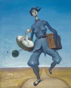 <p isrender="true">王兴伟，<em isrender="true">小何同志 No. 4</em>，2008，布面油画，100 x 80 cm</p>

