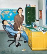 <p isrender="true">王兴伟，<em isrender="true">觉醒的道德</em>，1999，布面油画，92 x 80 cm</p>
