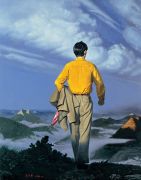 <p isrender="true">王兴伟，<em isrender="true">东方之路：下安源</em>，1995，布面油画，186 x 146 cm</p>
