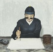 <p isrender="true">王兴伟，<em isrender="true">无题（中国毛笔 No. 1）</em>，2009 - 2013，布面油画，155 x 160 cm</p>

