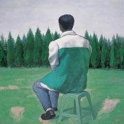 <p isrender="true">王兴伟，<em isrender="true">无题（背影）</em>，2009，布面油画，200 x 200 cm</p>
