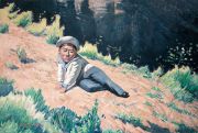 <p isrender="true">王兴伟，<em isrender="true">无题（小山上的海军）</em>，2006，布面油画，200 x 299.5 cm</p>
