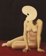 <p isrender="true">王兴伟，<em isrender="true">无题（调色盘）</em>，2008 - 2013，布面油画，240 x 200 cm</p>
