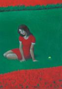 <p isrender="true">王兴伟，<em isrender="true">无题（红花绿草女人 No. 2）</em>，2010，布面油画，150 x 105 cm</p>

