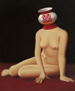 <p isrender="true">王兴伟，<em isrender="true">无题（痰盂儿）</em>，2008，布面油画，168 x 138 cm</p>
