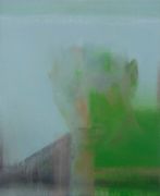 <p>谢其，<em>绿色的密度</em>，2021，布面油画，80 x 65 cm</p>
