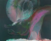 <p>谢其，<em>夏天起的褶皱，</em>2021，布面油画，200 x 250 cm</p>
