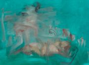 <p>谢南星，<em>香料1号</em>，2016，布面油画，220 x 300 cm</p>
