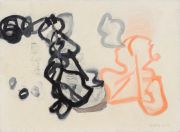<p>谢南星，<em>画什么？</em>，2017，布面油画，80 x 110 cm，中</p>
