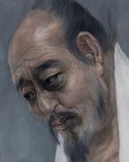 <p>张书笺，<em>织皮 - 2025 - 1</em>，2025 ，木板油画，50 x 40 cm</p>
