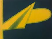 <p>Zhou Siwei, <em>TENT (SUNSET INCLINE)</em>, 2015, oil on canvas, 150 x 200 cm</p>
